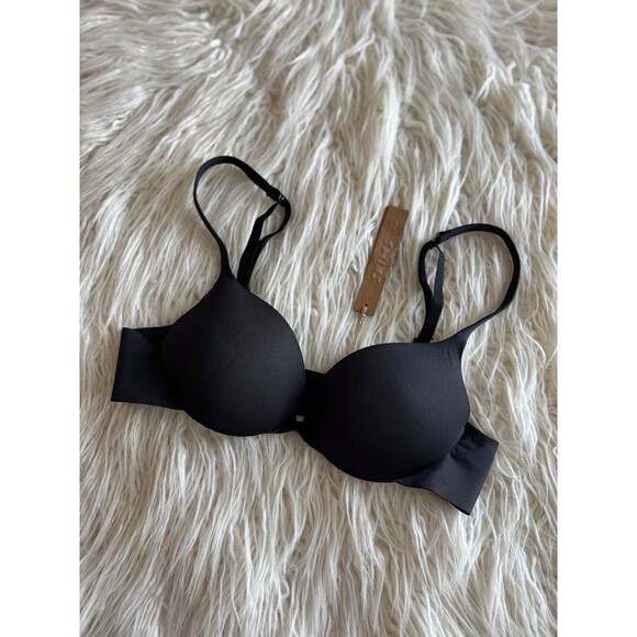 Skims Ultimate Push up Plunge Bra Onyx Size 32A - Picture 4 of 7